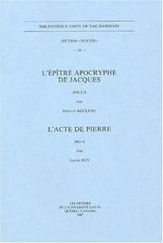 Tapa de L'épître apocryphe de Jacques (NH I,2)