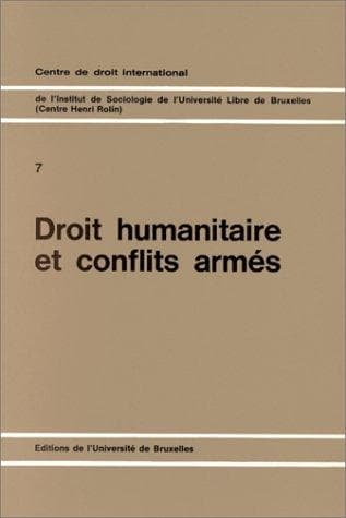Tapa de Droit humanitaire et conflits armés