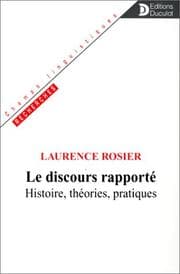 Tapa de Le discours rapporté