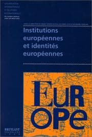 Tapa de Institutions européennes et identités européennes