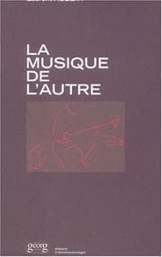 Tapa de La Musique de l'autre
