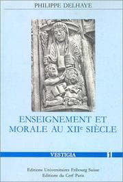 Tapa de Enseignement et morale au XIIe siècle
