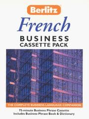 Tapa de Berlitz French Business Cassette Pack