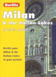 Tapa de Berlitz Milan & the Italian Lakes Pocket Guide