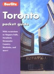 Tapa de Berlitz Toronto Pocket Guide (Berlitz Pocket Guide Series)