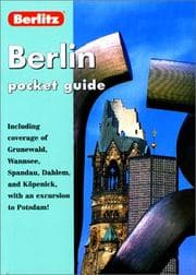 Tapa de Berlin (Berlitz Pocket Guides)