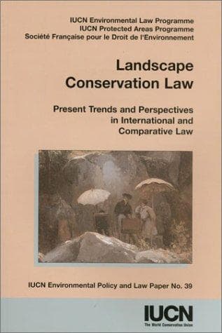 Tapa de Landscape conservation law