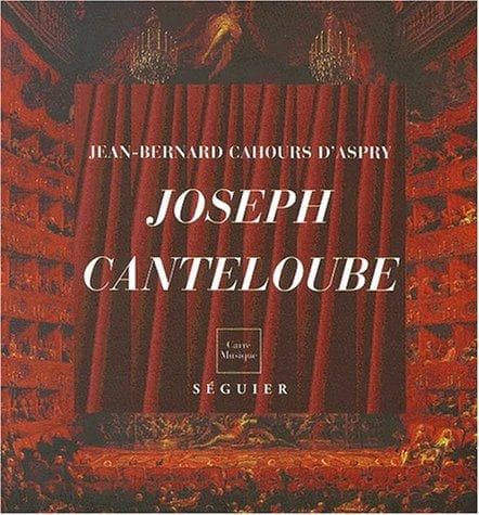 Tapa de Joseph Canteloube (1879-1957)