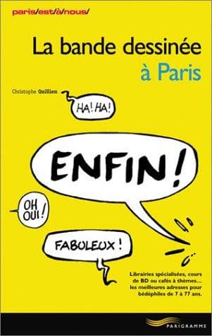 Tapa de La bande dessinée à Paris