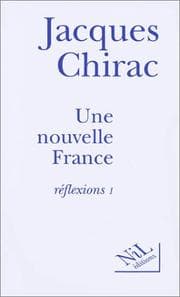 Tapa de Une nouvelle France