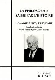 Tapa de La philosophie saisie par l'histoire