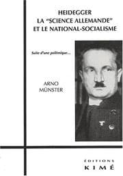 Tapa de Heidegger, la "science allemande" et le national-socialisme