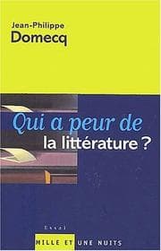 Tapa de Qui a peur de la littérature?