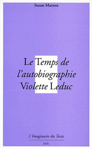 Tapa de Le temps de l'autobiographie