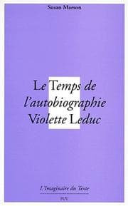 Tapa de Le temps de l'autobiographie