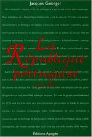 Tapa de La République portugaise, 1974-1995