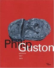 Tapa de Philip Guston - Peintures 1947-1979
