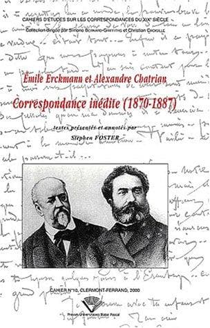 Tapa de Correspondance inédite, 1870-1887