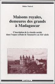 Tapa de Maisons royales, demeures des grands à Madagascar