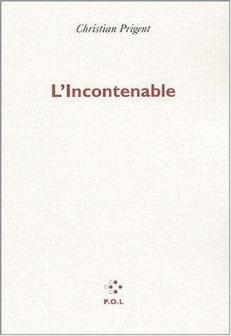 Tapa de L' incontenable