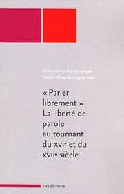 Tapa de "Parler librement"