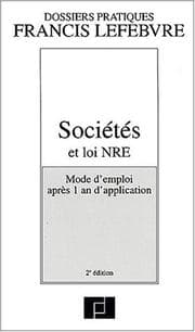 Tapa de Sociétés et loi NRE