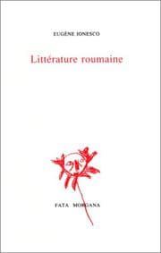 Tapa de Littérature roumaine