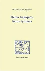 Tapa de Héros tragiques, héros lyriques