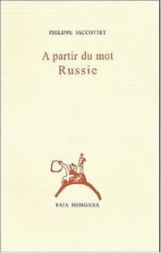 Tapa de A partir du mot Russie