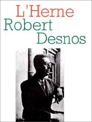 Tapa de Robert Desnos