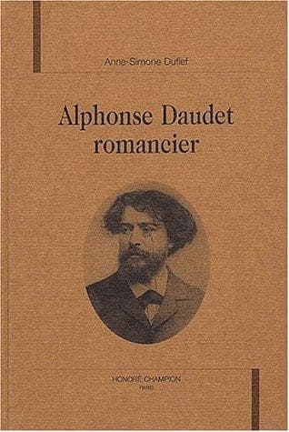 Tapa de Alphonse Daudet, romancier