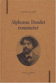 Tapa de Alphonse Daudet, romancier