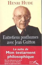 Tapa de Entretiens posthumes avec Jean Guitton