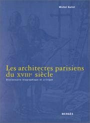 Tapa de Les architectes parisiens du XVIIIe siècle