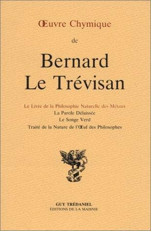 Tapa de Euvre chymique de Bernard Le Trevisan