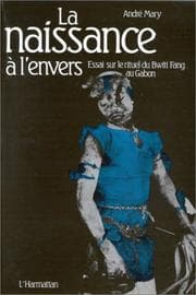 Tapa de La naissance à l'envers