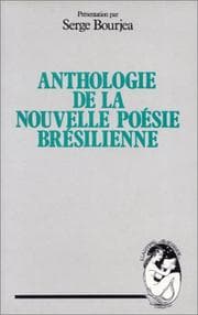 Tapa de Anthologie de la nouvelle poésie brésilienne