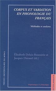 Tapa de Corpus et variation en phonologie du français