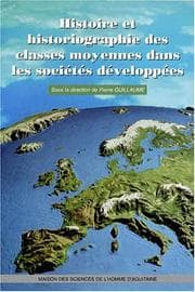 Tapa de Histoire et historiographie des classes moyennes dans les sociétés développées