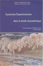 Tapa de Expansions/expansionnismes dans le monde transatlantique