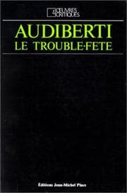 Tapa de Audiberti le trouble-fête