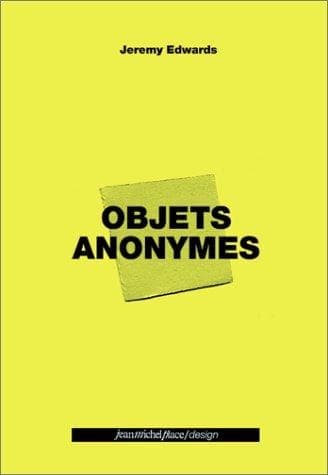 Tapa de Objets anonymes