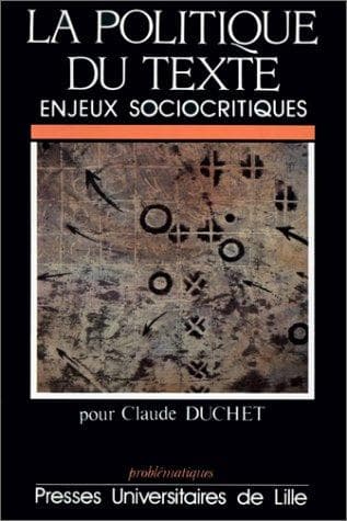 Tapa de La Politique du texte