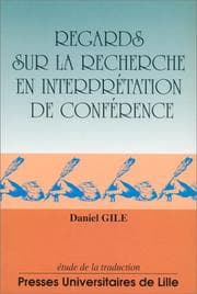 Tapa de Regards sur la recherche en interprétation de conférence