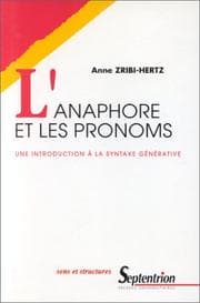 Tapa de L' anaphore et les pronoms