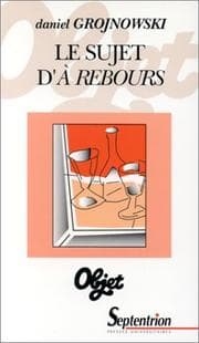 Tapa de Le sujet d'A rebours