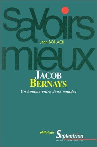 Tapa de Jacob Bernays