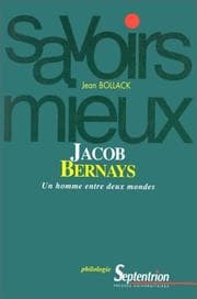 Tapa de Jacob Bernays
