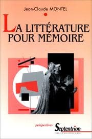 Tapa de La littérature pour mémoire