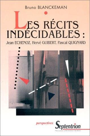 Tapa de Les récits indécidables